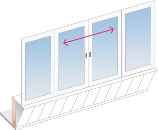 Остекление балкона
